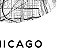 Quadro Decorativo Mapa Chicago Illinóis Nome de Ruas Cidade País - Imagem 5