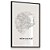 Quadro Decorativo Mapa Cidade Newcastle Austrália Nome de Ruas - Imagem 2