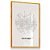Quadro Decorativo Mapa Cidade Oxford Ohio Nome de Ruas - Imagem 3