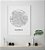 Quadro Decorativo Mapa Valência Espanha Nome de Ruas - Imagem 1