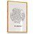 Quadro Decorativo Mapa Valência Espanha Nome de Ruas - Imagem 3