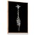 Quadro Decorativo Girafa Preto e Branco Corpo Savana - Imagem 4