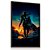Quadro Decorativo The Mandalorian Star Wars Geek Baby Yoda Série - Imagem 2