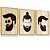 Quadro Decorativo Barbearia Barba Cabelo Kit 3 Quadros - Imagem 3