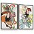 Quadro Decorativo Tucano Pássaros Tropical Colorido Kit 2 - Imagem 1