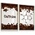 Quadro Decorativo Coffee Fórmula Café Grãos Caffeine Kit 2 - Imagem 3