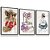 Quadro Mulher Sapatos  Roupas Brechó Store Girl Kit 3 - Imagem 1