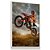 Quadro Decorativo Moto Motocross Motocicleta Esporte - Imagem 2
