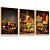 Quadro Decorativo Hamburgueria Lanchonete Hamburguer Kit 3 Quadros - Imagem 4