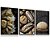 Quadro Decorativo Padaria Pão Padeiro Coonfeiteiro  Kit 3 Quadros - Imagem 1