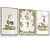 Quadro Decorativo Infantil Raposinha Balões Floresta Kit 3 Quadros - Imagem 1