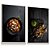 Quadro Pratos Goumert Restaurante Massa Carne Kit 2 - Imagem 2