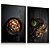Quadro Pratos Goumert Restaurante Massa Carne Kit 2 - Imagem 1