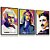 Quadro Decorativo Albert Einstein Nikola Tesla Isaac Newton Kit 3 Quadros - Imagem 1