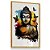 Quadro Decorativo Buda Colorido Cores Religião Borboleta - Imagem 4