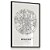 Quadro Decorativo Mapa Münster Alemanha Germany Cidades Países - Imagem 1