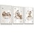 Quadro Decorativo Infantil Ursinho Dormindo Nuvem Pescando Estrelas Kit 3 Quadros - Imagem 2