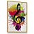 Quadro Decorativo Música Nota Musical Colorido - Imagem 3