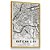 Quadro Decorativo Mapa Cidade Vaticano com Nomes de Ruas - Imagem 3