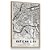 Quadro Decorativo Mapa Cidade Vaticano com Nomes de Ruas - Imagem 4