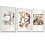 Quadro Decorativo Costura Tesoura Atelier Costureira Máquina Rosa Flores Kit 3 Quadros - Imagem 1