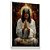 Quadro Decorativo Jesus Tunica Mãos em Oração Colorido Religião - Imagem 2