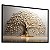 Quadro Árvore da Vida Branco Dourado Gold Lindo - Imagem 5