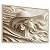 Quadro Decorativo Mulher Gesso Chapéu Elegante Ondas Tecido - Imagem 1