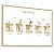 Quadro Decorativo Ciclo Crescimento do Cabelos Hair Estética Capilar Cabeleireira - Imagem 1