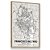 Quadro Decorativo Mapa Francisco Beltrão Paraná Brasil - Imagem 3