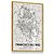 Quadro Decorativo Mapa Francisco Beltrão Paraná Brasil - Imagem 4