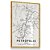 Quadro Decorativo Mapa Cidade Petrópolis Rio de Janeiro Brasil - Imagem 4