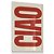 Quadro Decorativo Ciao Itália Retrô Vintage Vermelha La casa de Papel - Imagem 3