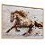 Quadro Decorativo Cavalo Crina Horse Animal Cores Neutras Pintura - Imagem 5