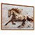 Quadro Decorativo Cavalo Crina Horse Animal Cores Neutras Pintura - Imagem 2