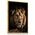 Quadro Decorativo Leão Majestoso Rosto Animal King Rei Judá Fé - Imagem 3