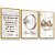 Quadro Decorativo Personalizado Oração Ursinho Nuvem kit 3 - Imagem 4