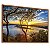 Quadro Decorativo Praia Por do Sol Mar Paisagem Natureza - Imagem 2