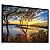 Quadro Decorativo Praia Por do Sol Mar Paisagem Natureza - Imagem 1