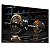 Quadro Decorativo Academia Alteres Treino Hard Musculação Fitness - Imagem 1