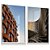 Quadro Decorativo Arquitetura Edifício Urbanismo Emirados Árabes Mobitily Pavilion Kit 2 - Imagem 3