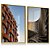 Quadro Decorativo Arquitetura Edifício Urbanismo Emirados Árabes Mobitily Pavilion Kit 2 - Imagem 2