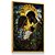 Quadro Decorativo Sagrada Família Negra Vitreo Cores Mosaico - Imagem 2