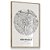 Quadro Decorativo Mapa Cidade São Paulo Nome de Ruas Brasil - Imagem 1
