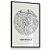 Quadro Decorativo Mapa Cidade São Paulo Nome de Ruas Brasil - Imagem 2