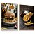 Quadro Decorativo Hamburguer Hamburgueria Lanche Batata Frita Kit 2 - Imagem 2