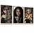Quadro Cabelos Salão Beleza Cabeleireiro Profissão Cabelos Loira Morena Negra Kit 3 Quadros - Imagem 4