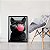 Quadro Decorativo Gatinho Cinza Gato Mascando Chiclete Cat Animais - Imagem 1