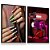 Quadro Decorativo Kit 2 Esmalteria Salão Esmaltes Líquido Unhas Cores - Imagem 1