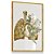 Quadro Decorativo Anatomia Pulmão Tons Flores Verdes Medicina Clínica - Imagem 3